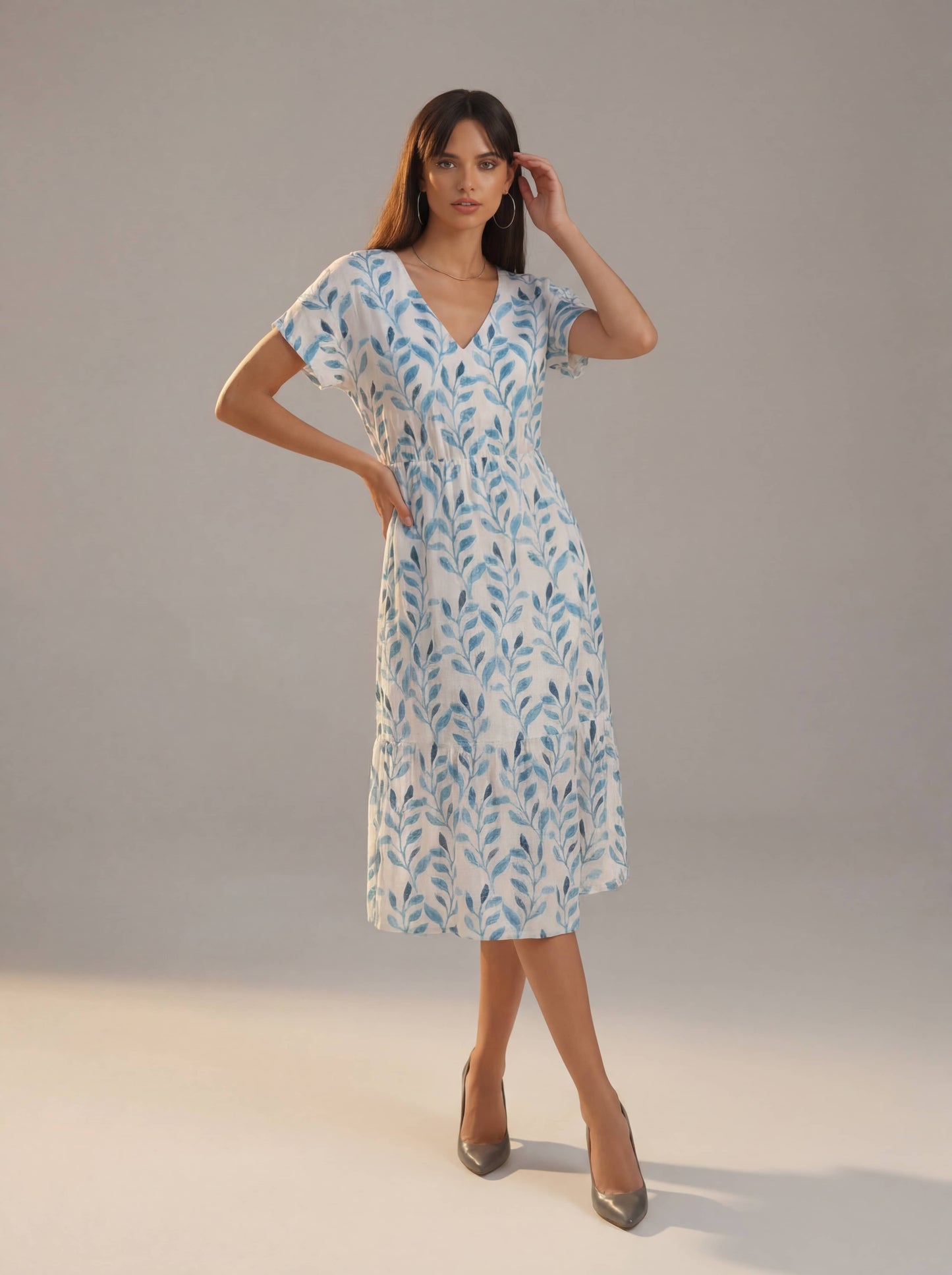 Women’s Elegant Floral Maxi Dress | Light & Flowy