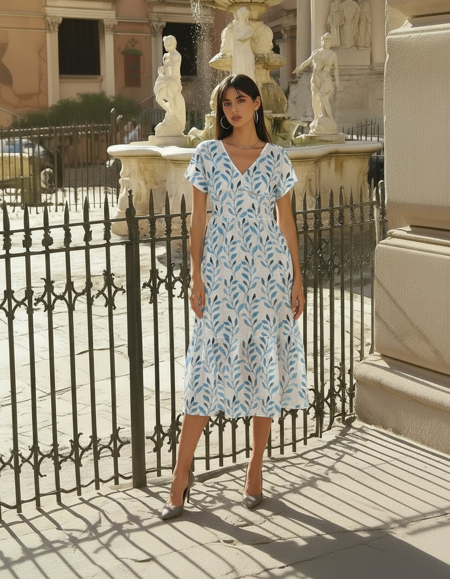 Women’s Elegant Floral Maxi Dress | Light & Flowy