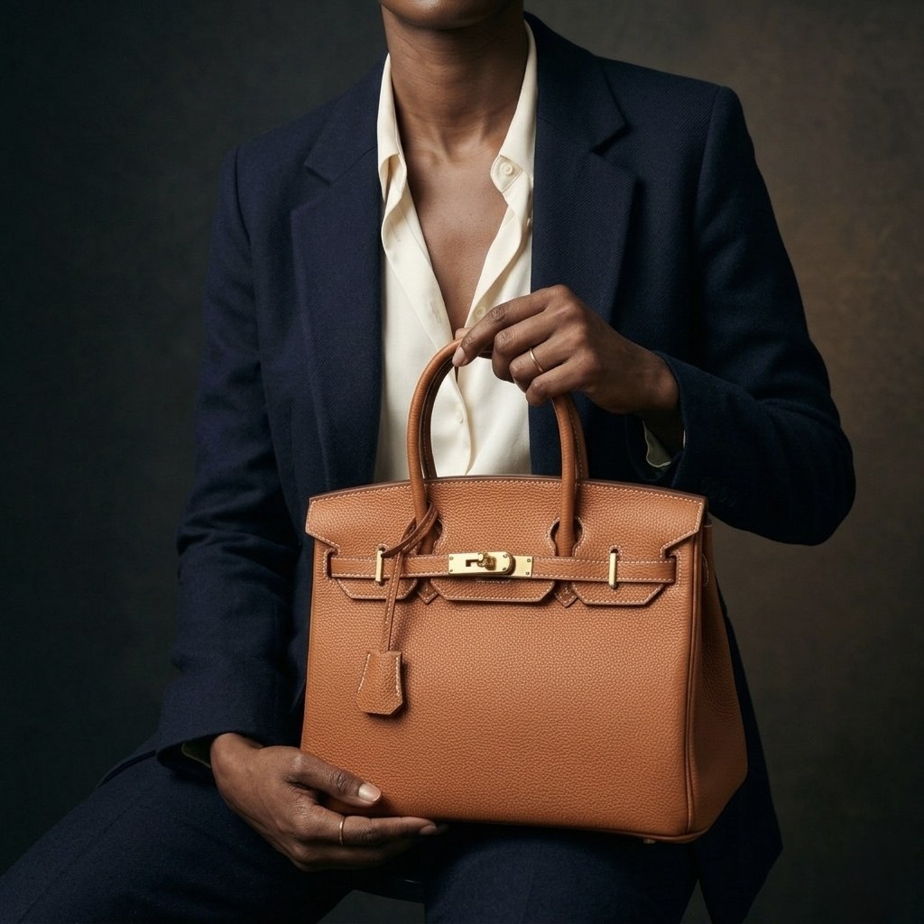 Genuine Leather Satchel Bag Structured Top Handle Work Handbag Women11