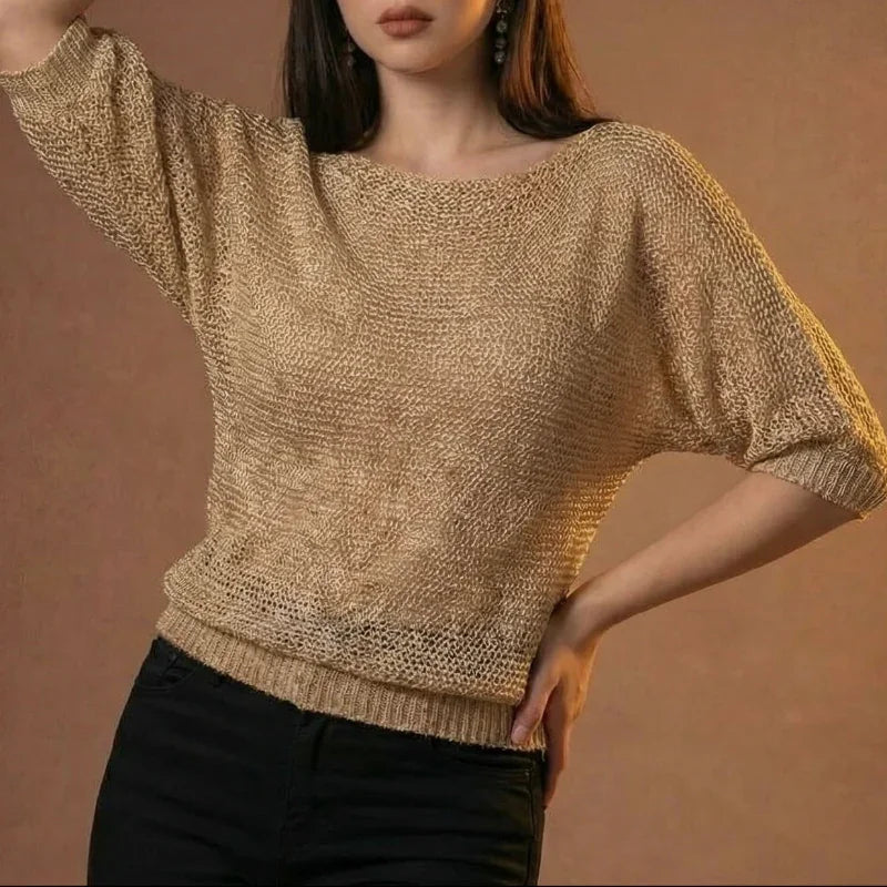 Lunezzo Textured Knit Sweater 3