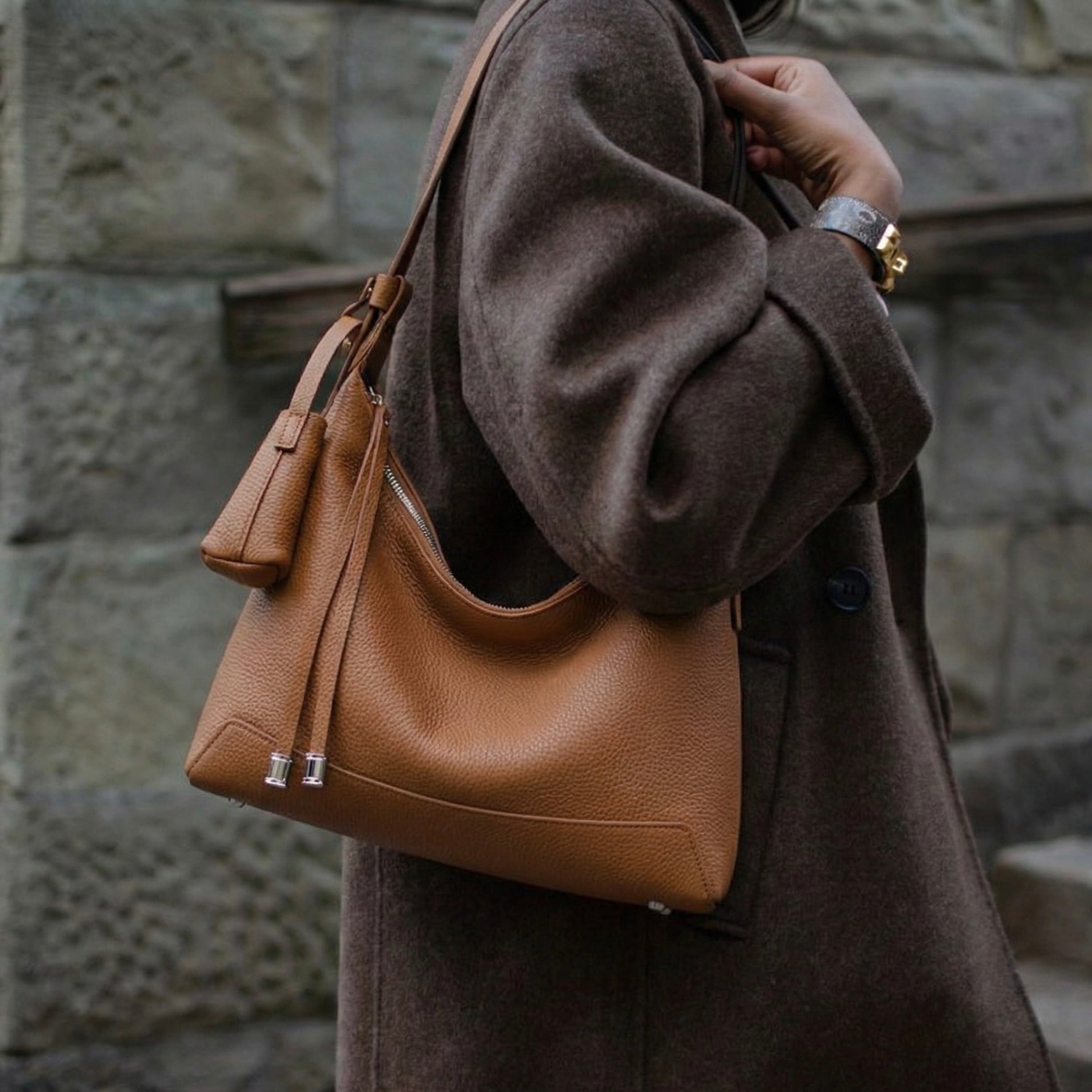 pebbled-hobo-bag-vegan-leather-model