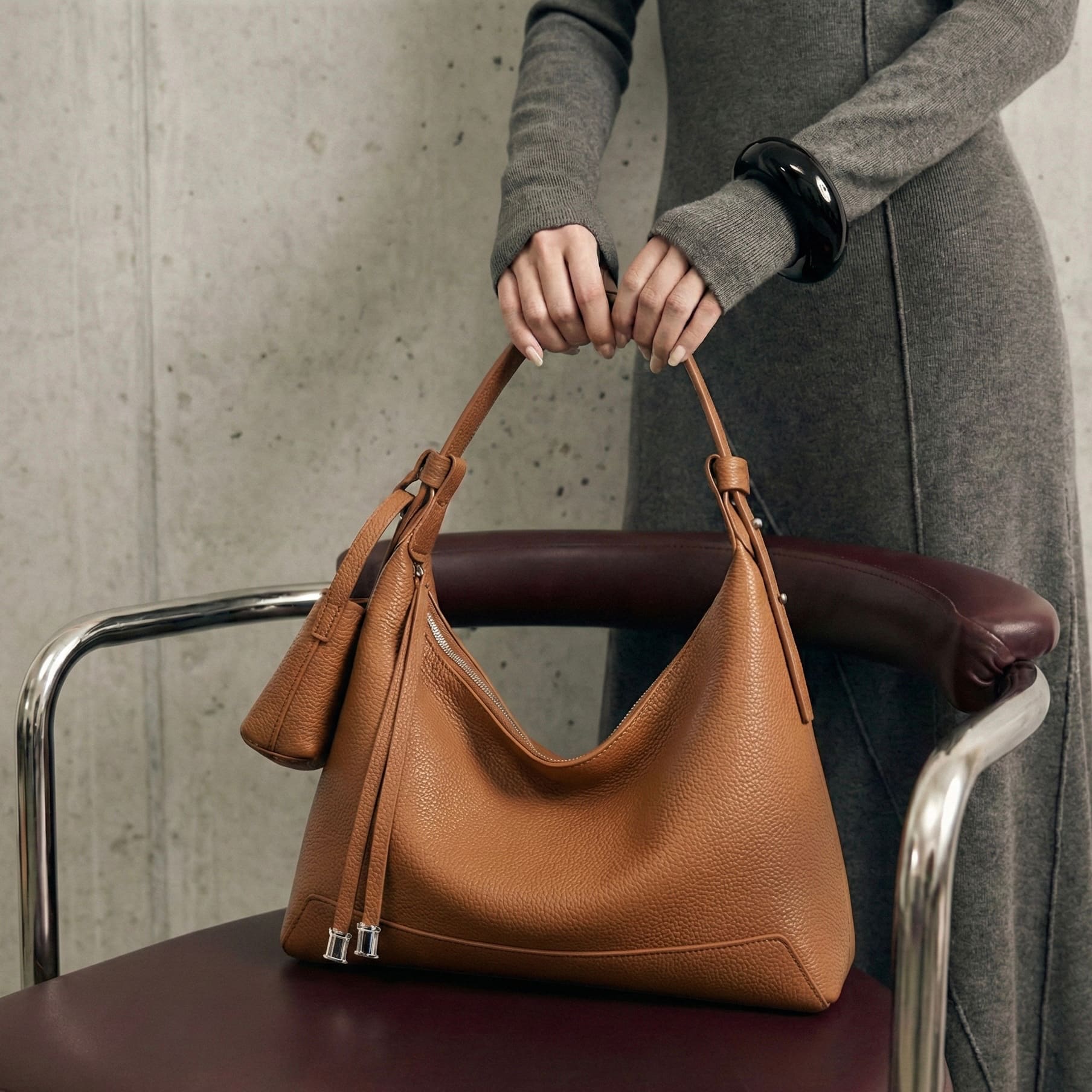 pebbled-hobo-bag-vegan-leather-model2